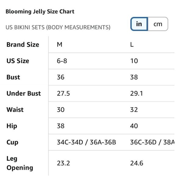 BMJL Women’s Blue High Waist Bikini Set Medium Color Block 2 Piece Swimsuit - Picture 7 of 7